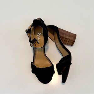 Splendid Black Suede Heels